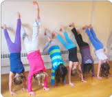 So just what happens in a kids yoga class?