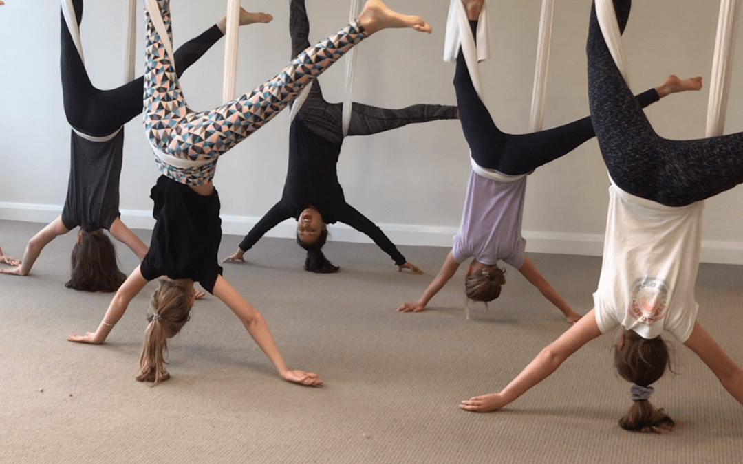Aerial Yoga Holiday Workshop for Teens and Tweens 10+