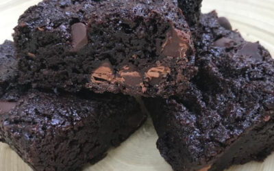 Vegan Guinness Triple Chocolate Brownies