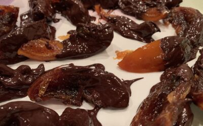 Chocolate Dipped Candied Oranges